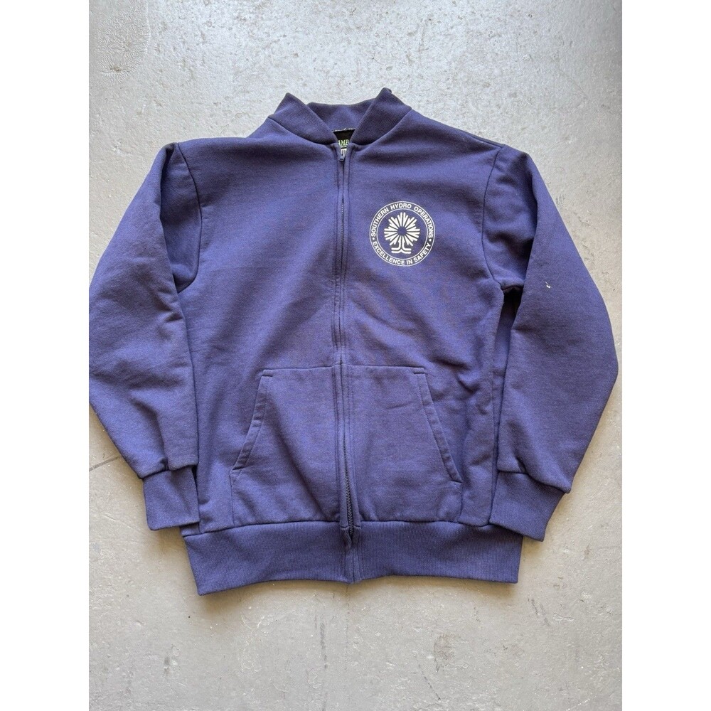 Vintage 90s Camber Thermal Lined Jacket Navy Blue L Zip Up Sweatshirt